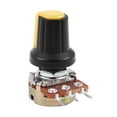 thumbnail image 2 of 5pcs 10K OHM 3 Terminal Linear Taper Rotary Audio B Type Potentiometer, 2 of 8