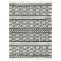 BoutiqueRugs Leon Traditional, Transitional Area Rug - Black, White - 2' x 3'