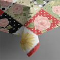 thumbnail image 4 of Pioneer Flower Floral Print Pattern Rectangle Tablecloth 60"x102", Waterproof Polyester Table Cloth, Wipeable Spillproof for Dining Camping Indoor Outdoor, 4 of 6