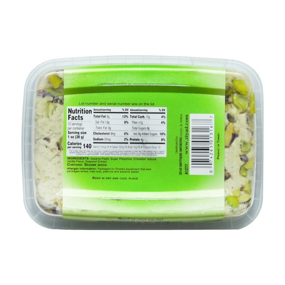 Ziyad Halve with Pistachio, 12.34 Ounce