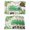 Green Gold Ivory, variant on St. Patrick's Day Placemats Set of 8, Green Truck Lucky Shamrocks Flags Retro Placemats for Dining Table, Place Mats for Kitchen Tabletop, Waterproof Wipeable Dining Table Mats Set