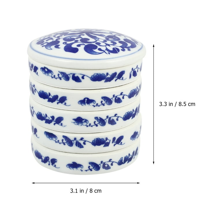 Porcelain Paint Ceramic Tray Palette Traditional Chinese Painting