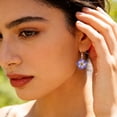 thumbnail image 3 of Flower Earrings Dangle for Women, Colorful Drop Earrings Set, Spring Earrings for Women, Suitable for Spring Gifts, 3 of 4