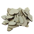 thumbnail image 2 of 100 Unidades De Tamaño Surtido Inconsútil Adornos Para dibujar Artesanía DIY Árbol De Navidad Wish Tree Sunnimix Ornamento de adorno de madera, 2 of 8