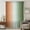 Yellow Green, variant on Burnt Orange Blue Ombre Sheer Curtains 108" Extra Long for Living Room, Abstract Modern Art Aesthetics Light Filtering Privacy Drapes, Semi Sheer Window Treatment for Floor to Ceiling Window