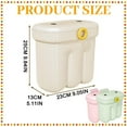 thumbnail image 3 of ZOURIH 15L Kitchen Compost Bin for Countertop or Under Sink - Hanging Small Trash Can with Lid for Cupboard/Bathroom/Bedroom/office/Camping, Mountable Indoor Compost Bucket,Green, 3 of 8