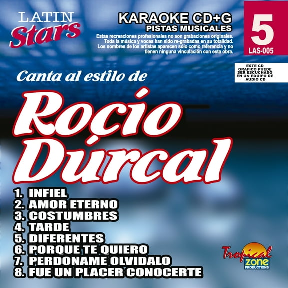 Karaoke Latin Stars 005 Rocio Durcal Vol. 1