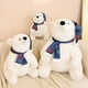 thumbnail image 4 of Oso polar blanco kawaii con bufanda, decoración para fiesta de Navidad, juguetes de peluche, lindo animal de peluche suave, oso de peluche, almohada, regalos de cumpleaños, 4 of 5