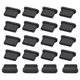 thumbnail image 1 of Tapón de silicona anti-polvo tipo C negro 20 piezas, 1 of 1