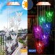 thumbnail image 2 of Solar Guardians Angel Wind Chime Light Spinners Spiral String Hanging Garden Decoration Outdoor, 2 of 5
