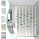 thumbnail image 1 of Cortina de Ducha Gruesa para Baño, Resistente Al Agua, con Barra, Tela Impermeable, Sin Perforaciones, 1 of 6