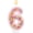 Pink, variant on Y&N - Pastel Macaron 4th Birthday Candle Sweet Pink Number 4 Candle Cake Topper Cupcake Decorations for Girls and Women Party Decor Anniversary Celebrations Supplies