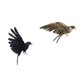 thumbnail image 1 of 2pcs / Set Artesanía De La Decoración Del Pájaro Del Artificial Para La Decoración De La BLESIY Aves Artificiales Decorativas, 1 of 8