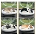 thumbnail image 3 of Realistic Breathing Cat Plush Toy Soft Stuffed Electronic Pet Home Decor Gift, 3 of 6