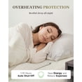 thumbnail image 7 of Heated Mattress Pad-Fit up to 15 with 6 Heat Settings Single Control & 10 Hour Auto Off，Machine Washable，Mini Twin, 7 of 7
