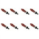 thumbnail image 1 of 8Pcs Accesorio de Repuesto de Amortiguador de Amortiguador de Metal para 144001 1/14 4WD, Rojo, 1 of 8