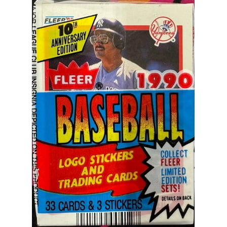 1990 Fleer Baseball Cello Pack