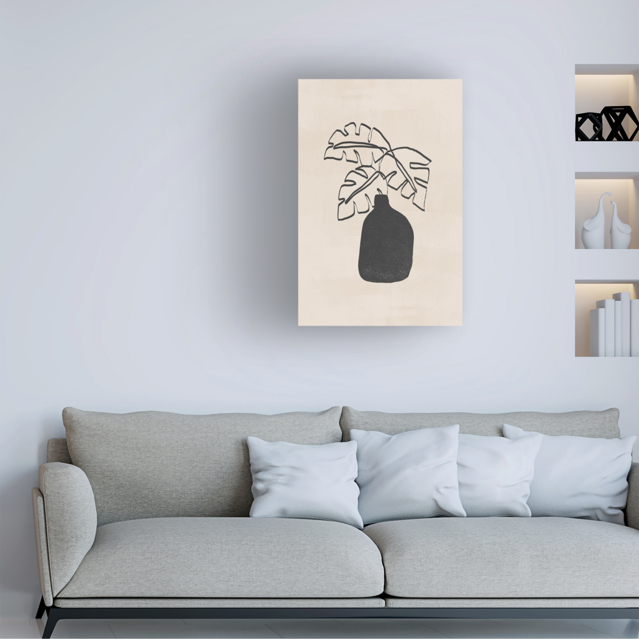 Trademark Fine Art Melloi Art Prints 1126 Canvas Wall Art