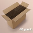 thumbnail image 5 of CRUGLA 8x8x4 inches Shipping Boxes Set of 40, Brown Corrugated Cardboard Box Literature Mailer, 5 of 6
