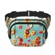 thumbnail image 1 of Balery Floating Colorful Cereal Mochila Cinturón para Mujeres y Hombres, Bolsa de Cintura Impermeable de Doble Capa con Correa, 1 of 9