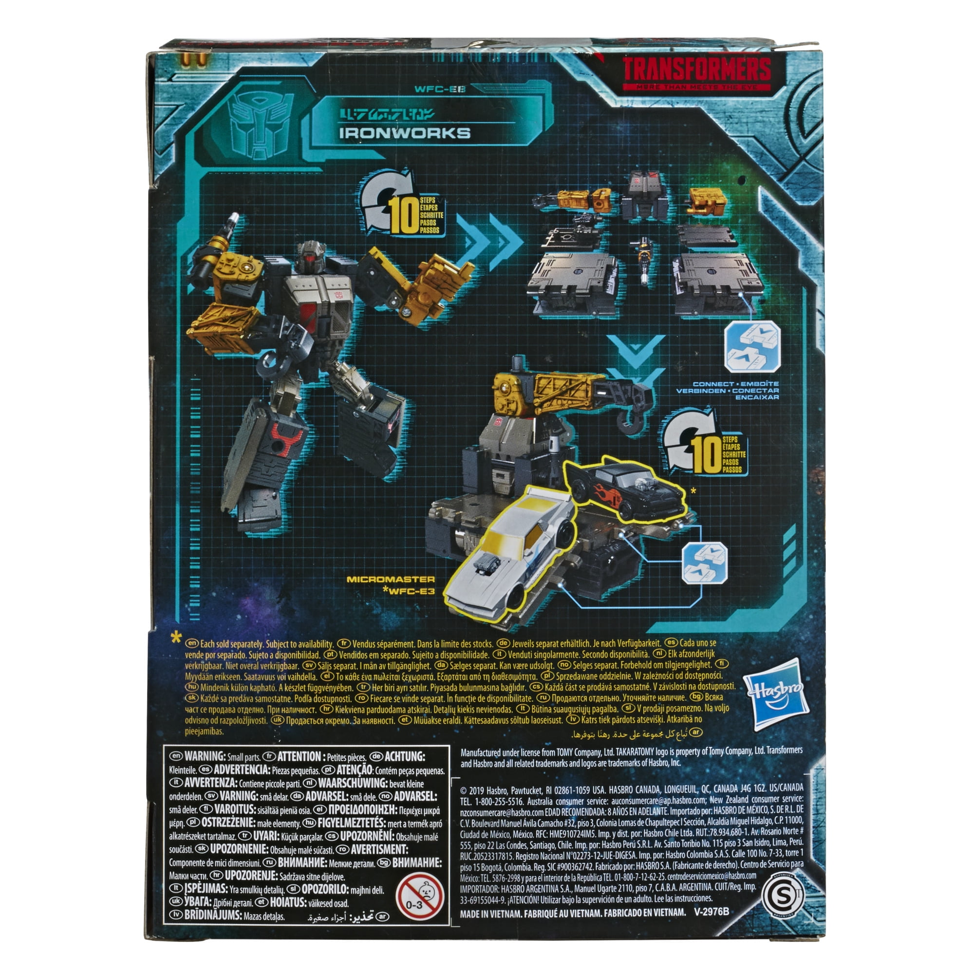 Transformers Generations War for Cybertron Deluxe WFC-E8 Ironworks