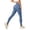 Blue, variant on Riforla Womens Leggings Seamless High Waist Lifting Workout Running Training Fitness Leggings Pants for Women Beige XL