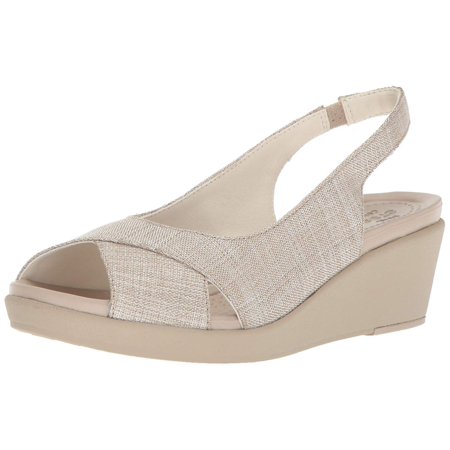 Crocs Womens Leigh Ann Peep Toe Casual Slingback Walmart Canada