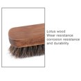 thumbnail image 2 of Advancent Cepillo para pulir zapatos con cerdas de pelo suave, mango de madera, zapatos de cuero, botas, cepillo de limpieza para pulir muebles Suministros de limpieza para el hogar, 2 of 6