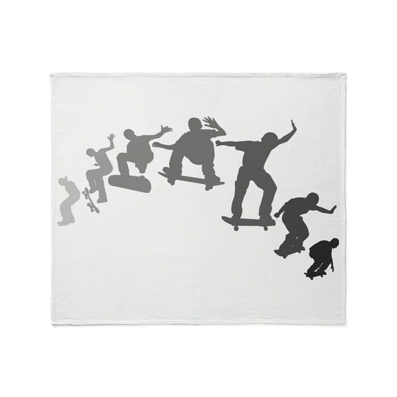 CafePress - Skateboarding Throw Blanket - Soft Fleece Throw Blanket, 50"x60" for All Ages