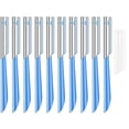 thumbnail image 1 of 10 Pcs Face Razor Women Exfoliating Dermaplaning Tool Precision Blade Pink, 1 of 4