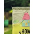 thumbnail image 2 of Printtoo Tan Home Sweet Home Garden Summer 12.5""x18"" Double SidedFlags CampsiteFlag Camping Flags, 2 of 4
