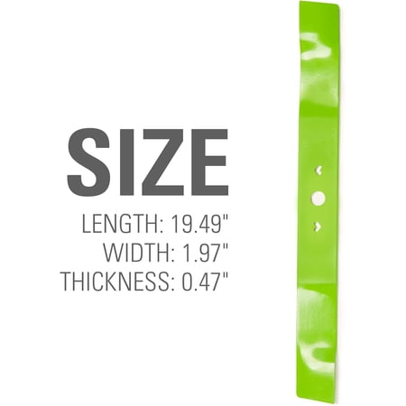 Greenworks Replacement Lawn Mower Blade (20 Mowers : MO48L4210, MO48L4212, MO48L4210-D)