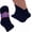 12 Pairs Navy Quarter, variant on Diamond Star Diabetic Socks for Men & Women - Non-Binding Cushion Cotton Crew Socks for Neuropathy, Edema, & Circulatory Support (White -12 Pairs Extra Wide, Socks Size 13-15)