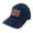 Navy, variant on Panama Jack USA Baseball Cap - American Flag Patch, Mesh Backing, 3" Wide Bill Brim