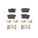 thumbnail image 2 of Balatas AG para Auto Traseras para Honda Coupe 2006 a 2011 2 Piezas Nuevas, 2 of 5