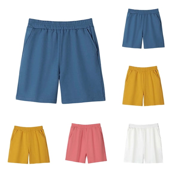Soccer Shorts Boys Boys Summer Casual Shorts with Elastic Waistband Comfortable Loose Fit Play Shorts for Toddler to Outdoor Wear