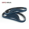 thumbnail image 2 of 10Pcs 457×13Mm Zircon Corundum Sanding Belts Grinding Polishing for Metal Wood 40#, 2 of 8