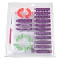 thumbnail image 5 of FRCOLOR 2 Sets of Handicraft Weaving Tool Durable Knitting DIY Weaving Supplies, 5 of 8