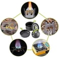 thumbnail image 3 of Camping Cookware Kit,outdoor Cooking Set With Kettle,lightweight Camping Pot And Pan For 2 To 3 People Camping,hiking,picnic, 3 of 4