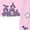 Pink, variant on Pjs Sets for Women Simple Lightweight Breathable Halloween Fall Soft 2 Piece Sets Cute Pumpkin Short Sleeve Top With Long Pants Soft Pajama Set Black L