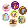 thumbnail image 1 of Cute Animal Reward Sticker Incentive Sticker Positive Words Sticker Paper Roll Diameter 38mm for Kid Teacher School Supplies, 1 of 6