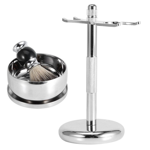 Support de Brosse et Rasage, et Support de Brosse Professionnel pour Maison Hôtel pour Hommes Ensemble Cadeau