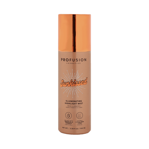 Profusion Cosmetics Sunkissed Illuminating Highlight Mist