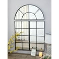 thumbnail image 4 of A&B Home Large Arched Mirror, Window Pane Mirror Wall Decor, 30" x 45", 4 of 4