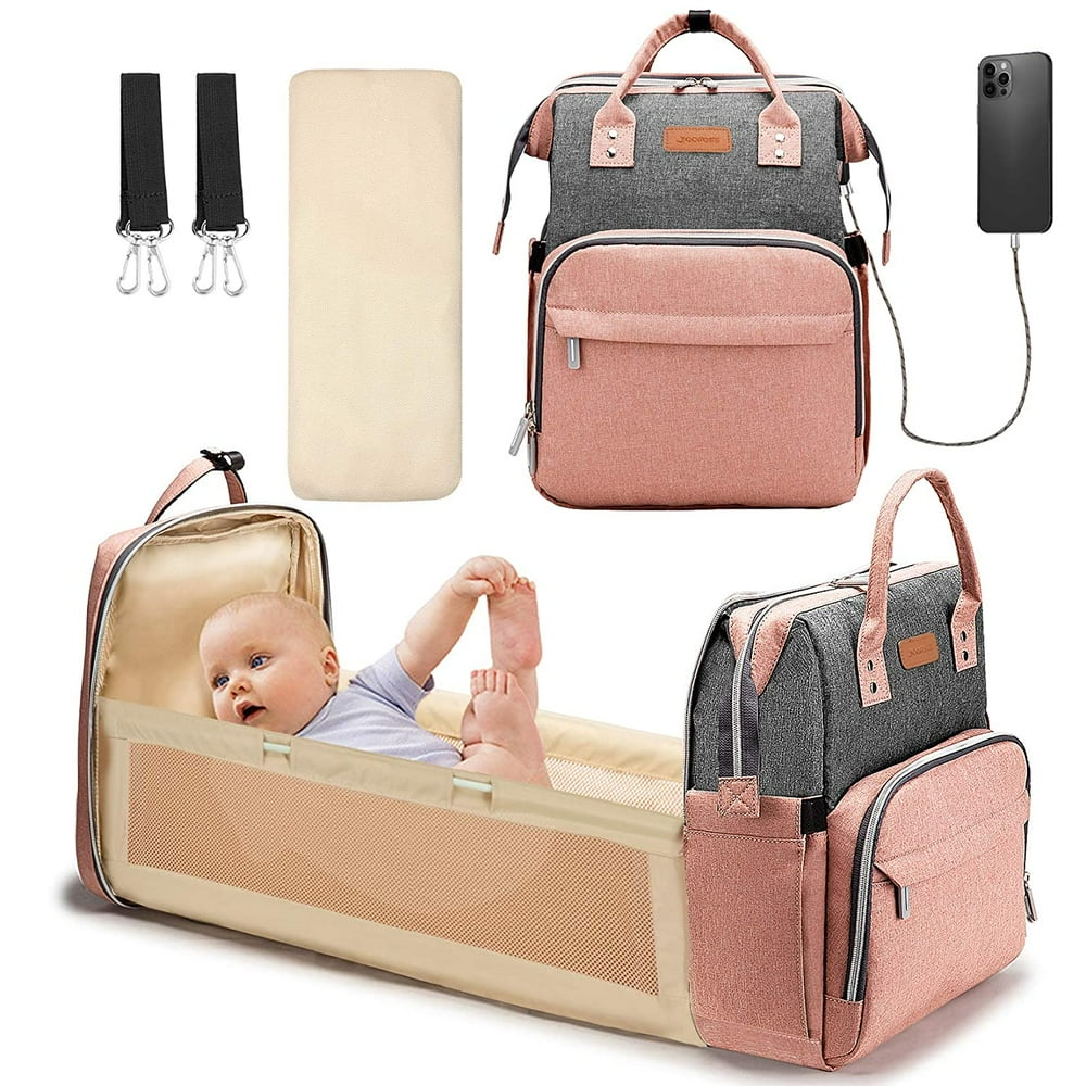 DOTSOG Diaper Bag with Changing Station, Baby Diaper Backpack Baby Bag