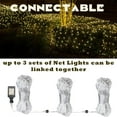 thumbnail image 3 of Sesiiduo Net Lights Outdoor - 360 LED Gazebo Net Lights (12x12 FT) with 8 Modes,Fairy Lights for Bushes, Garden, Backyard, Holidays & Christmas Décor, 3 of 6