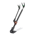 thumbnail image 1 of Fishing Rod Ground Support Inserted Stand Bracket Metal Holder Pole Stretch H4M2, 1 of 8