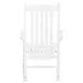 GoDecor Wood Rocking Chair Porch Rocker Indoor Outdoor Seat Wooden