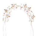 thumbnail image 3 of Accesorios para el cabello Erqi Diadema con incrustaciones de diamantes estilo margarita Diadema de flores hecha a mano Accesorios de boda, 3 of 5