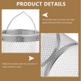 thumbnail image 2 of WEUVEB Reusable Deep Fryer Oil Strainer Mesh Pack for Frying Basket Accessories, Cooking Oil Filter for Kitchen, 2 of 8